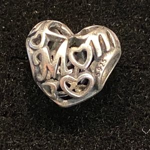 PANDORA Mom Heart Charm